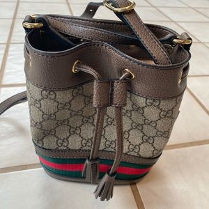 GG mini bucket purse